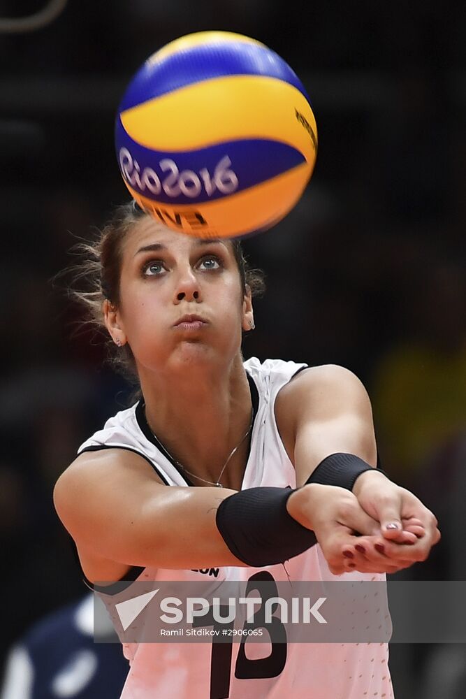 The 2016 Summer Olympics. Volleyball. Women. Russia vs. Argentina