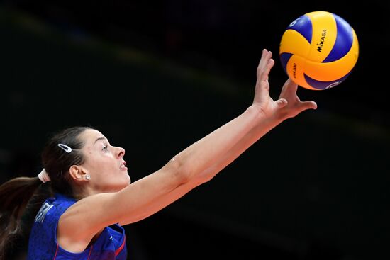 The 2016 Summer Olympics. Volleyball. Women. Russia vs. Argentina