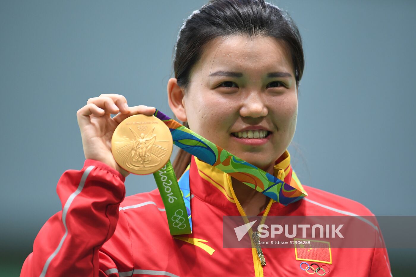 2016 Summer Olympics. Shooting sport. Women's trap and air pistol