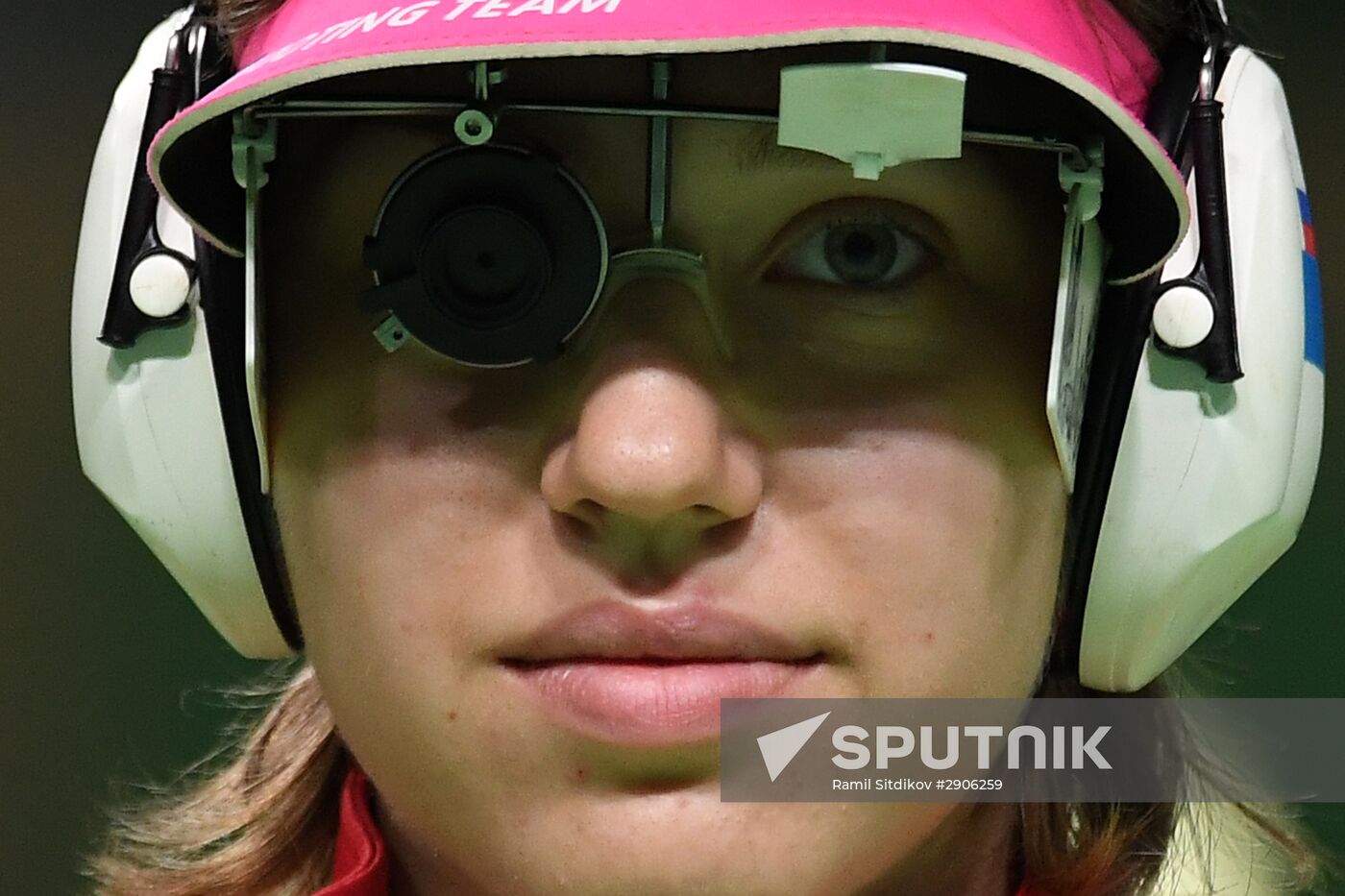 2016 Summer Olympics. Shooting sport. Women's trap and air pistol