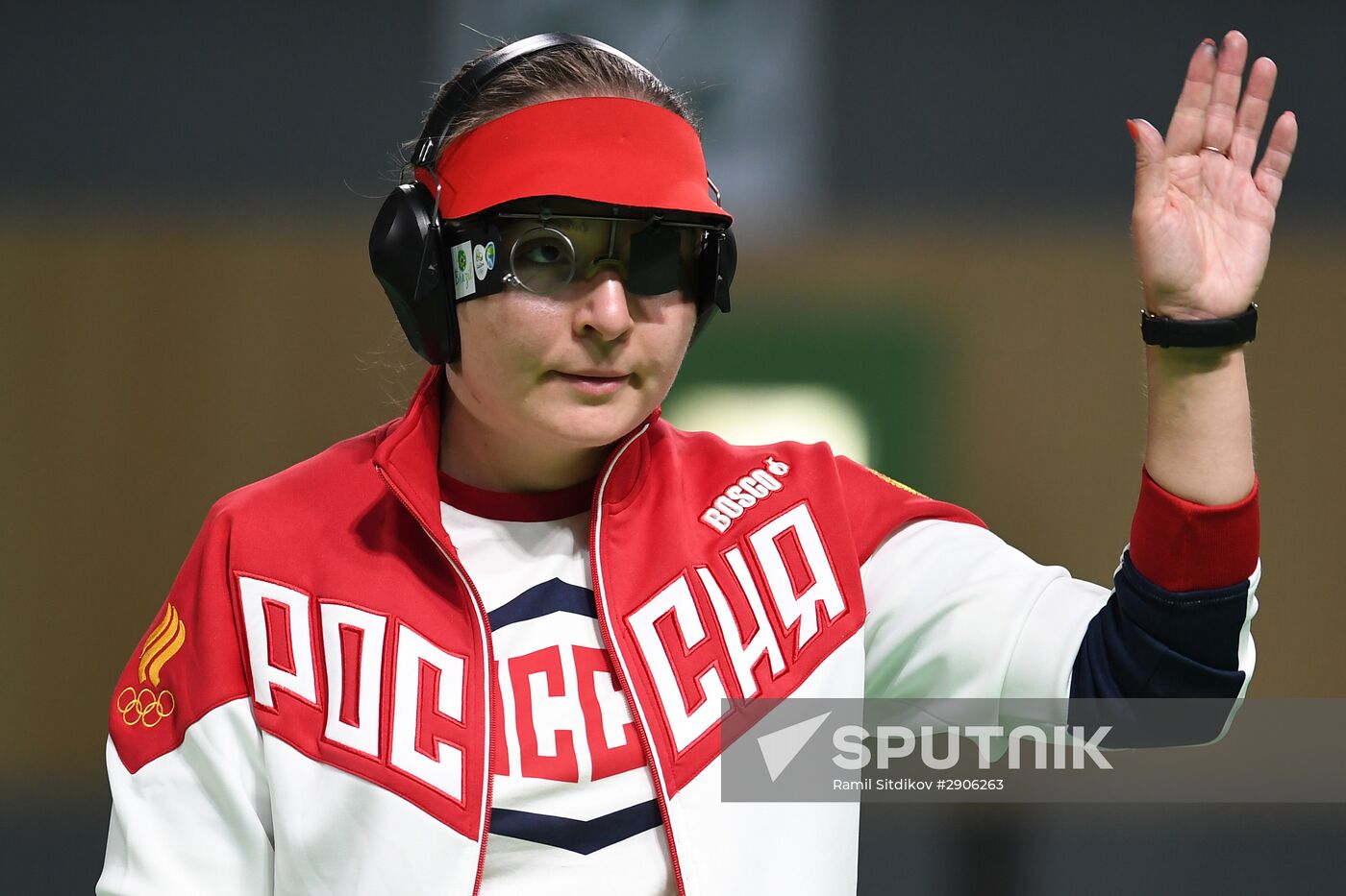 2016 Summer Olympics. Shooting sport. Women's trap and air pistol