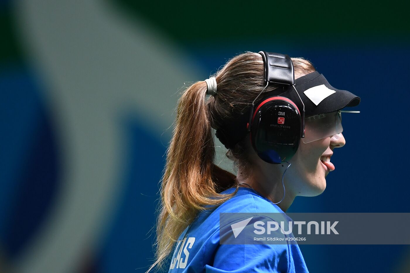 2016 Summer Olympics. Shooting sport. Women's trap and air pistol