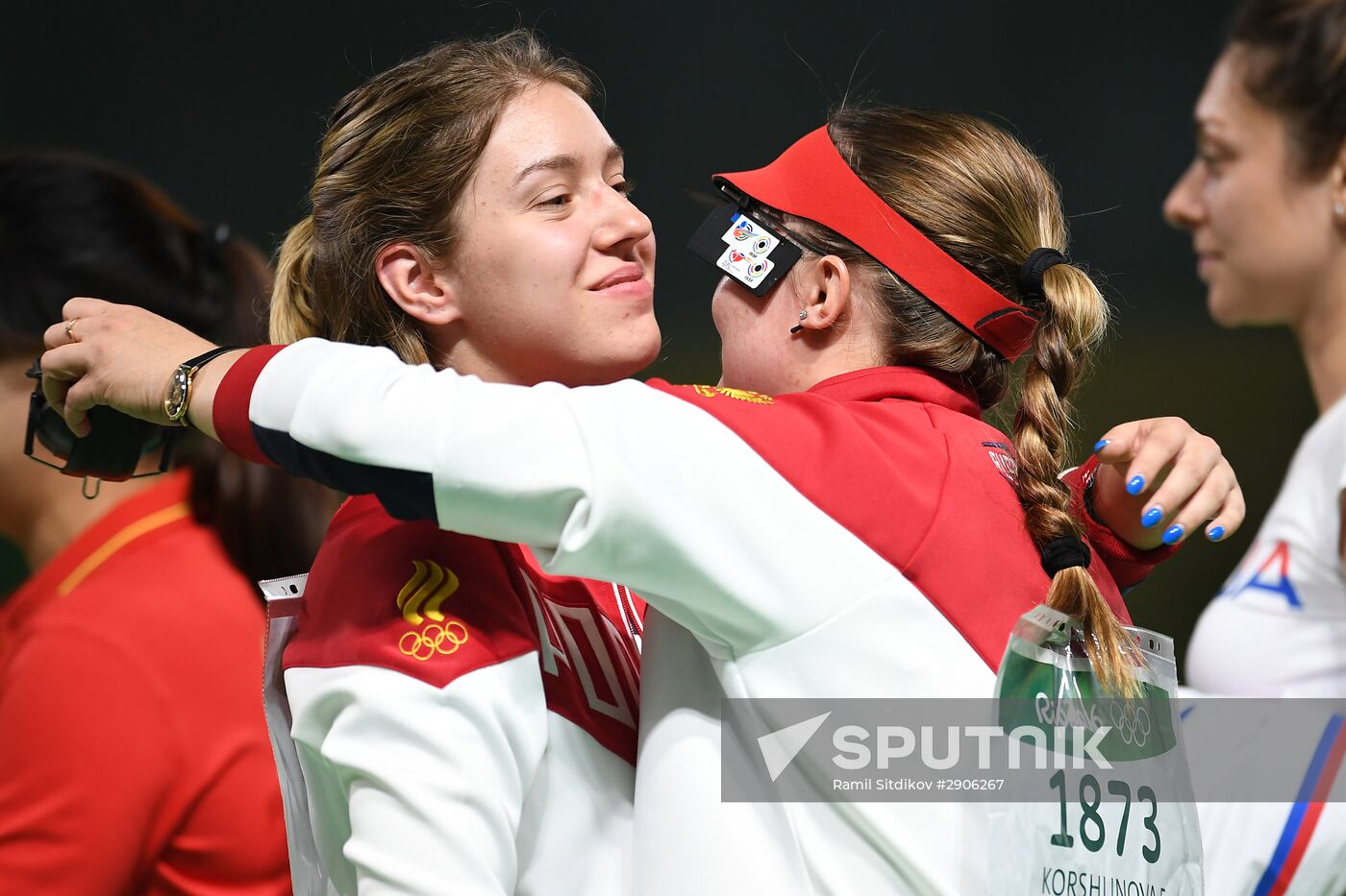 2016 Summer Olympics. Shooting sport. Women's trap and air pistol