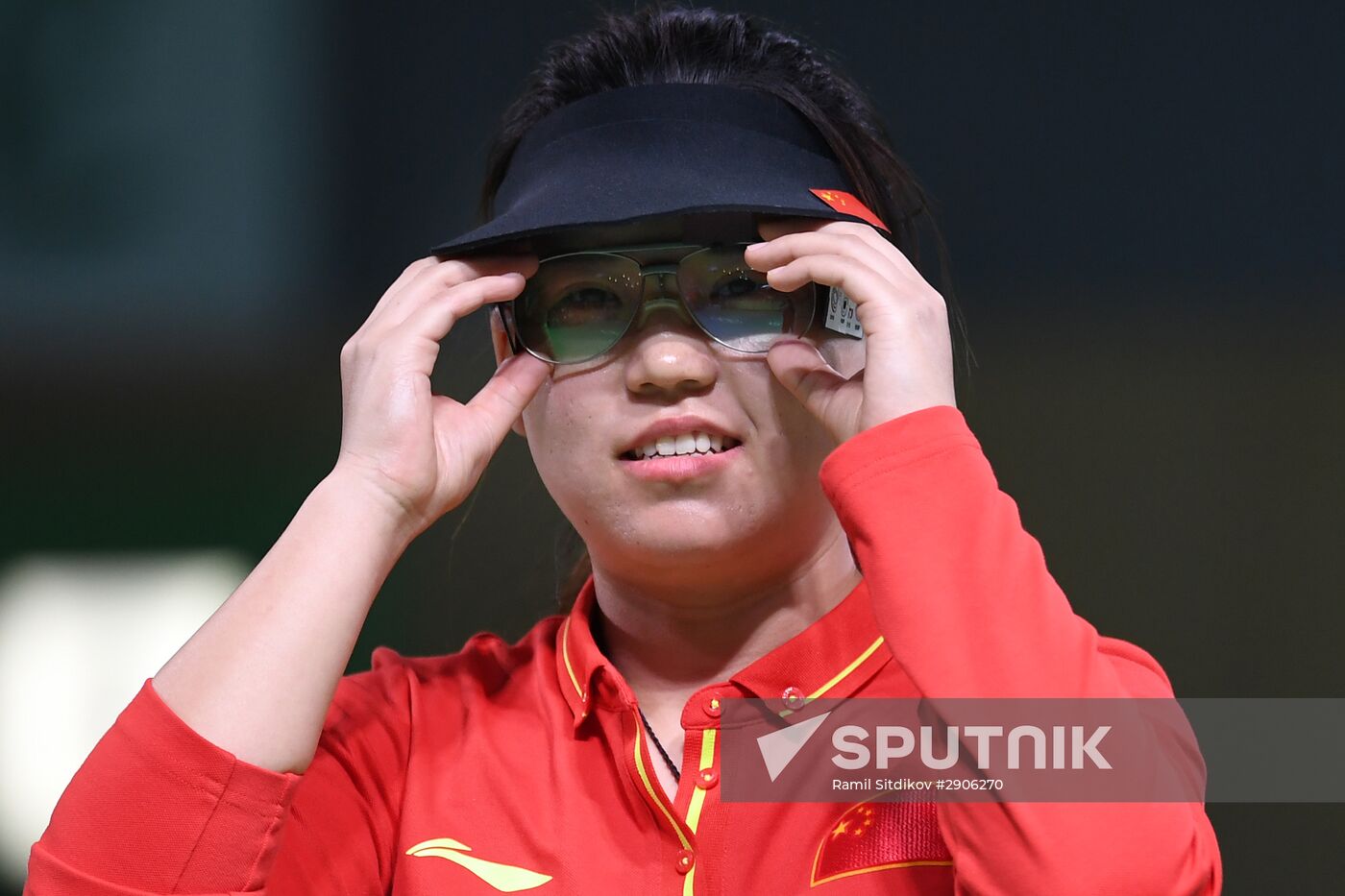2016 Summer Olympics. Shooting sport. Women's trap and air pistol