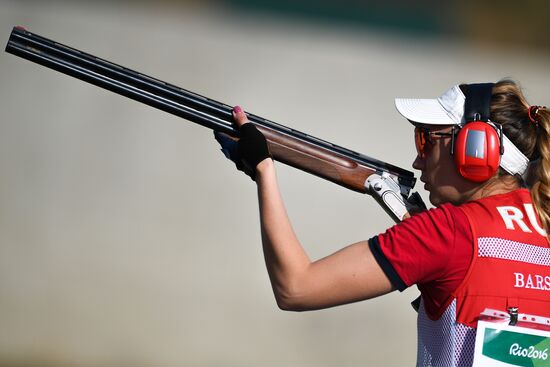 2016 Summer Olympics. Shooting sport. Women's trap and air pistol