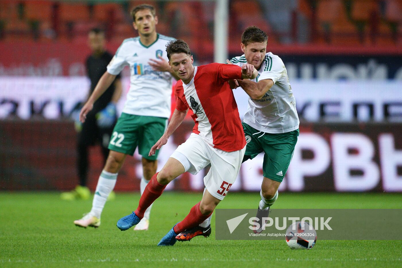 Russian Football Premier League. Lokomotiv vs. Tom