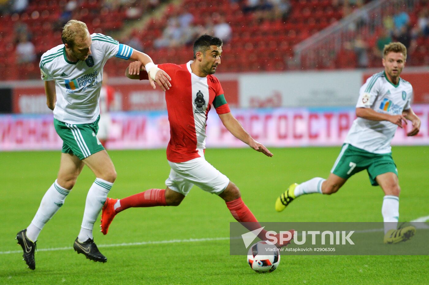 Russian Football Premier League. Lokomotiv vs. Tom