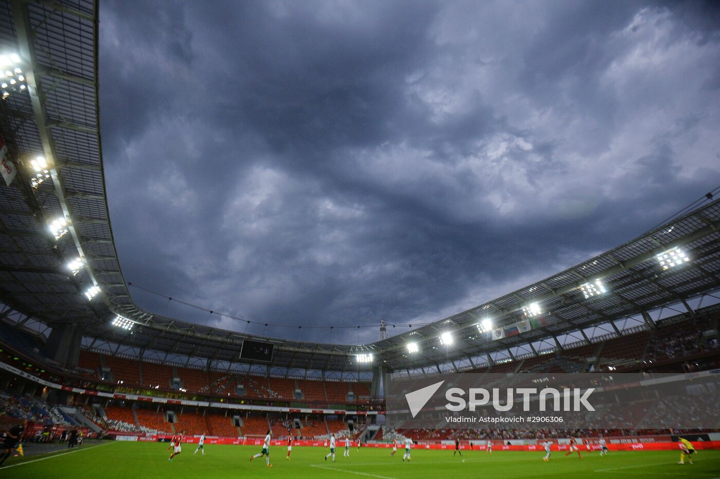 Russian Football Premier League. Lokomotiv vs. Tom
