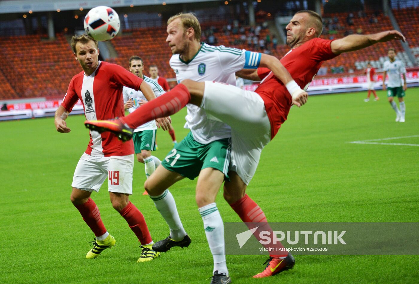 Russian Football Premier League. Lokomotiv vs. Tom