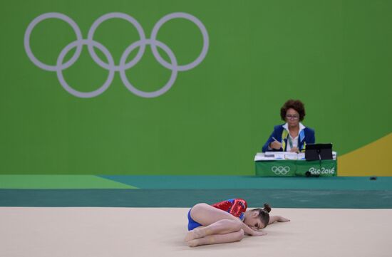 2016 Summer Olympics. Artistic gymnastics. Women's qualification
