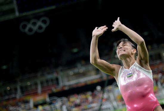 Gymnast Oksana Chusovitina to perform at 7th Olympics in her career