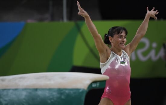 Gymnast Oksana Chusovitina to perform at 7th Olympics in her career