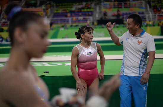 Gymnast Oksana Chusovitina to perform at 7th Olympics in her career