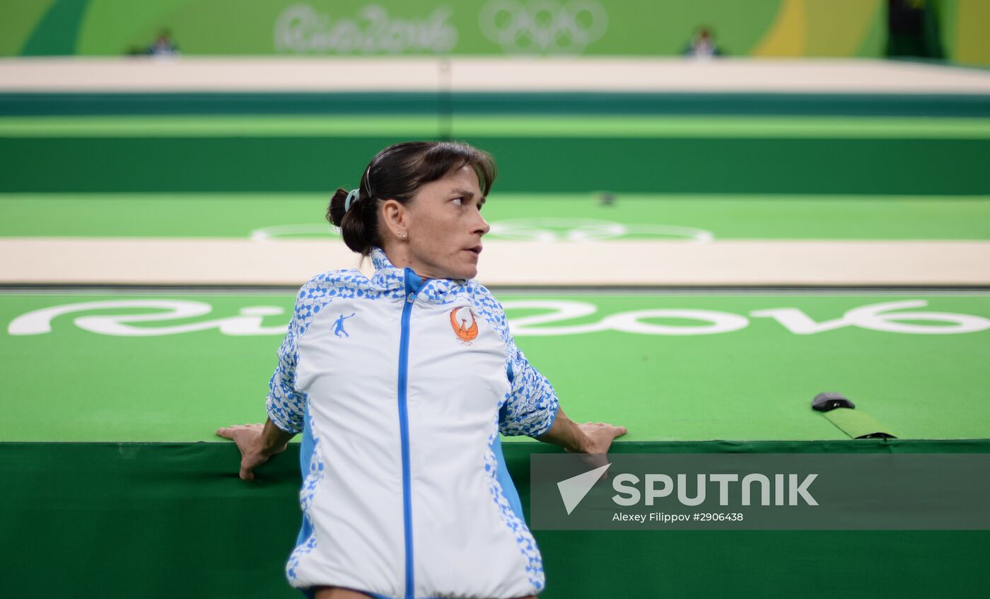 Gymnast Oksana Chusovitina to perform at 7th Olympics in her career