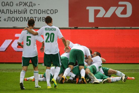 Russian Football Premier League. Lokomotiv vs. Tom