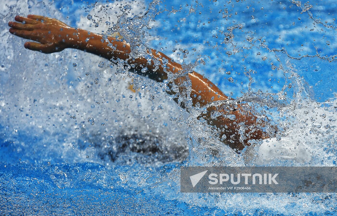 Summer Olympics 2016. Swimming. Day Two