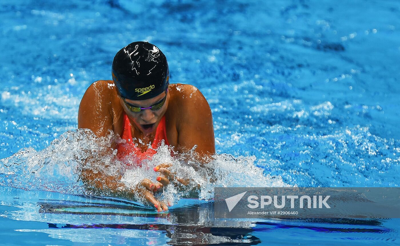 Summer Olympics 2016. Swimming. Day Two