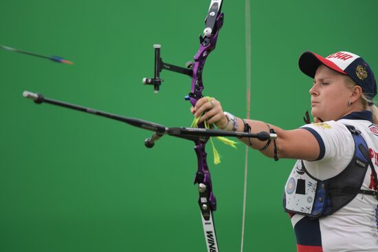 2016 Summer Olympics. Archery. Women. Team Competition