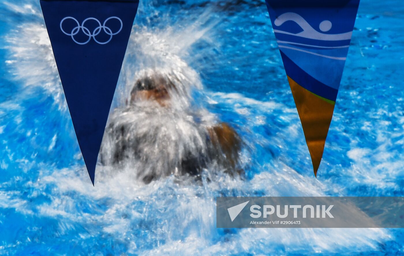 Summer Olympics 2016. Swimming. Day Two