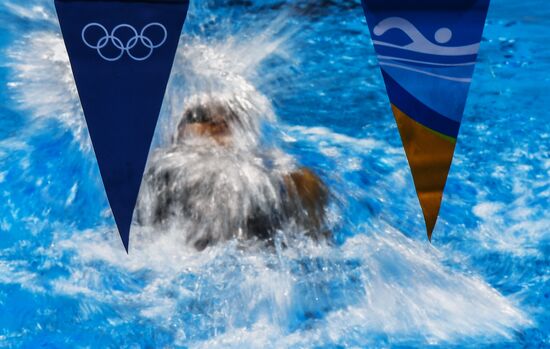 Summer Olympics 2016. Swimming. Day Two