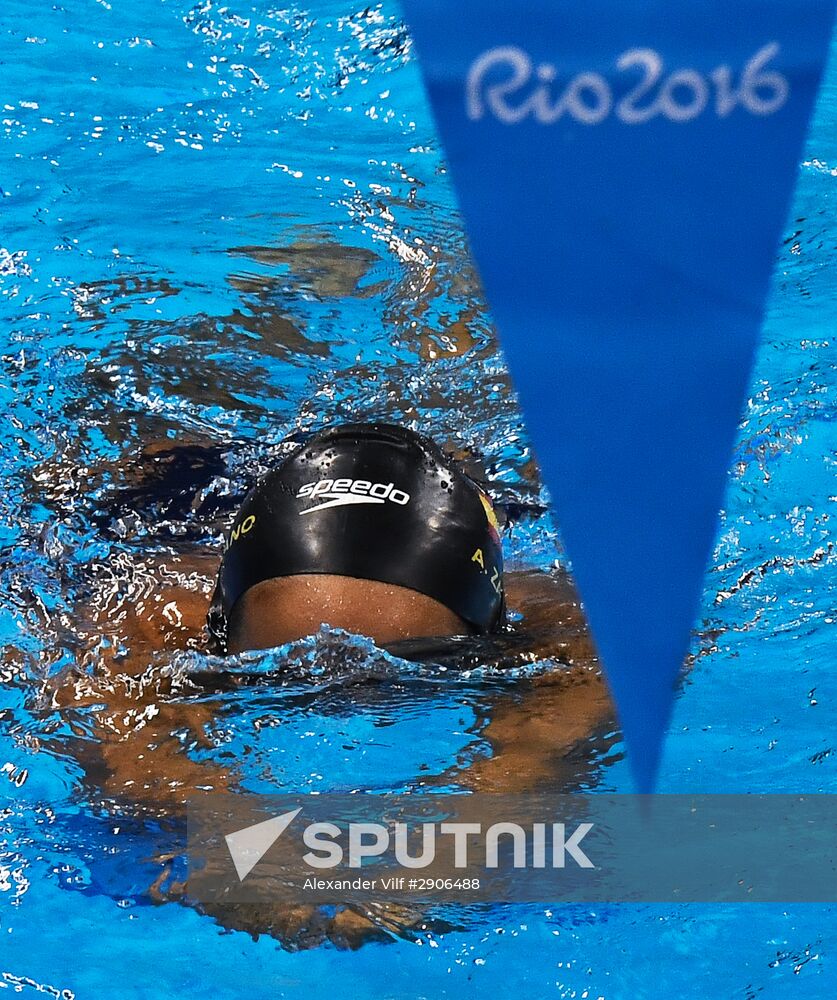 Summer Olympics 2016. Swimming. Day Two