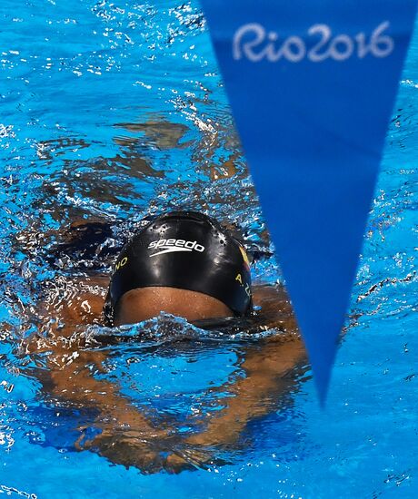 Summer Olympics 2016. Swimming. Day Two