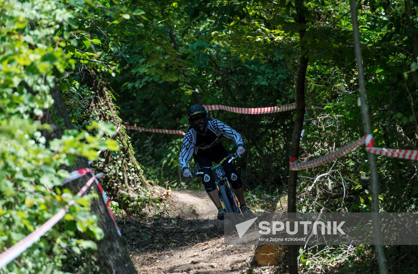 City downhill competition in Sochi