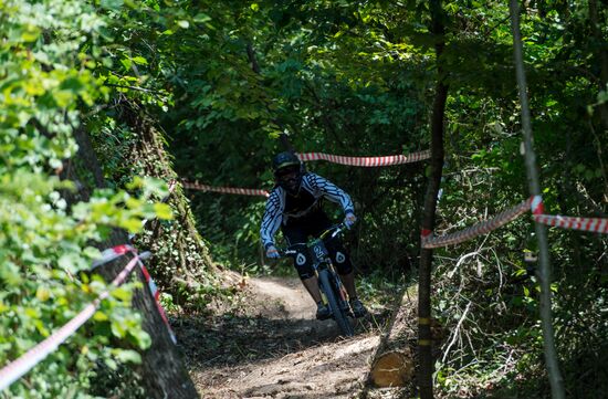 City downhill competition in Sochi