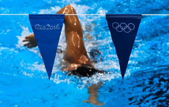 Summer Olympics 2016. Swimming. Day Two