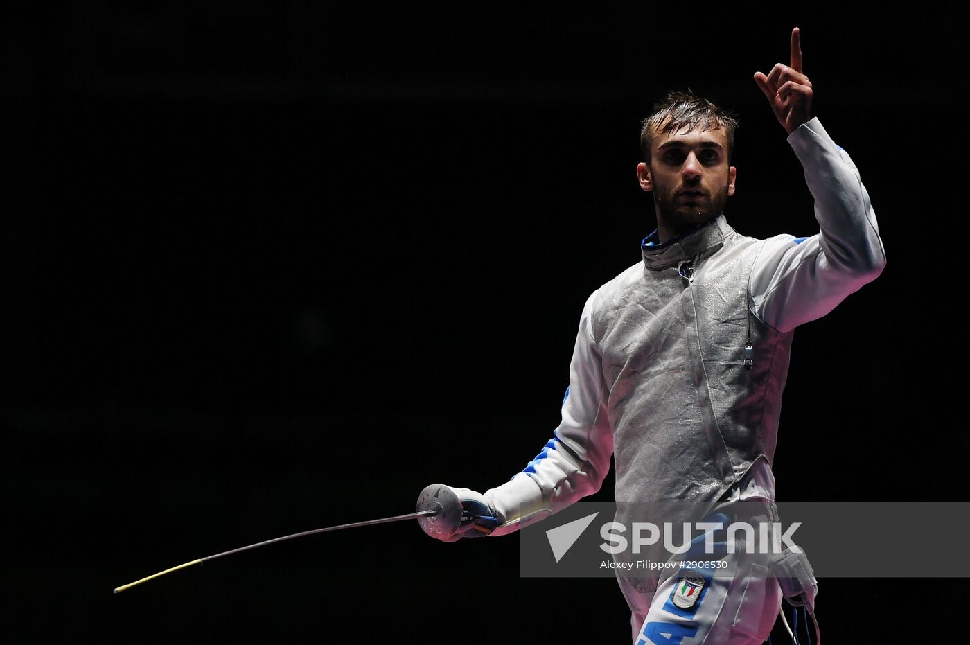 2016 Summer Olympics. Fencing. Men. Foil