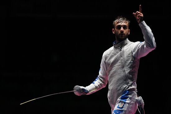 2016 Summer Olympics. Fencing. Men. Foil