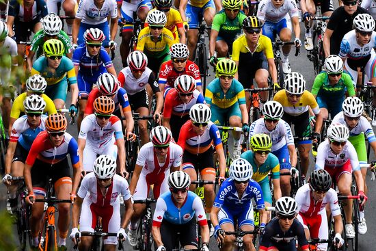 2016 Summer Olympics. Road cycling. Women