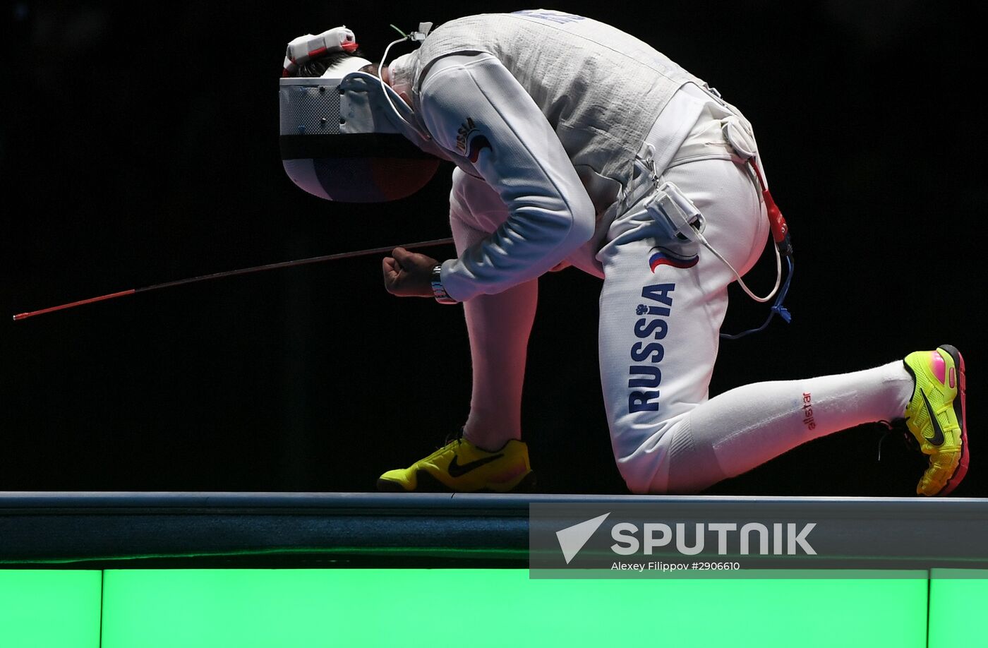2016 Summer Olympics. Fencing. Men. Foil