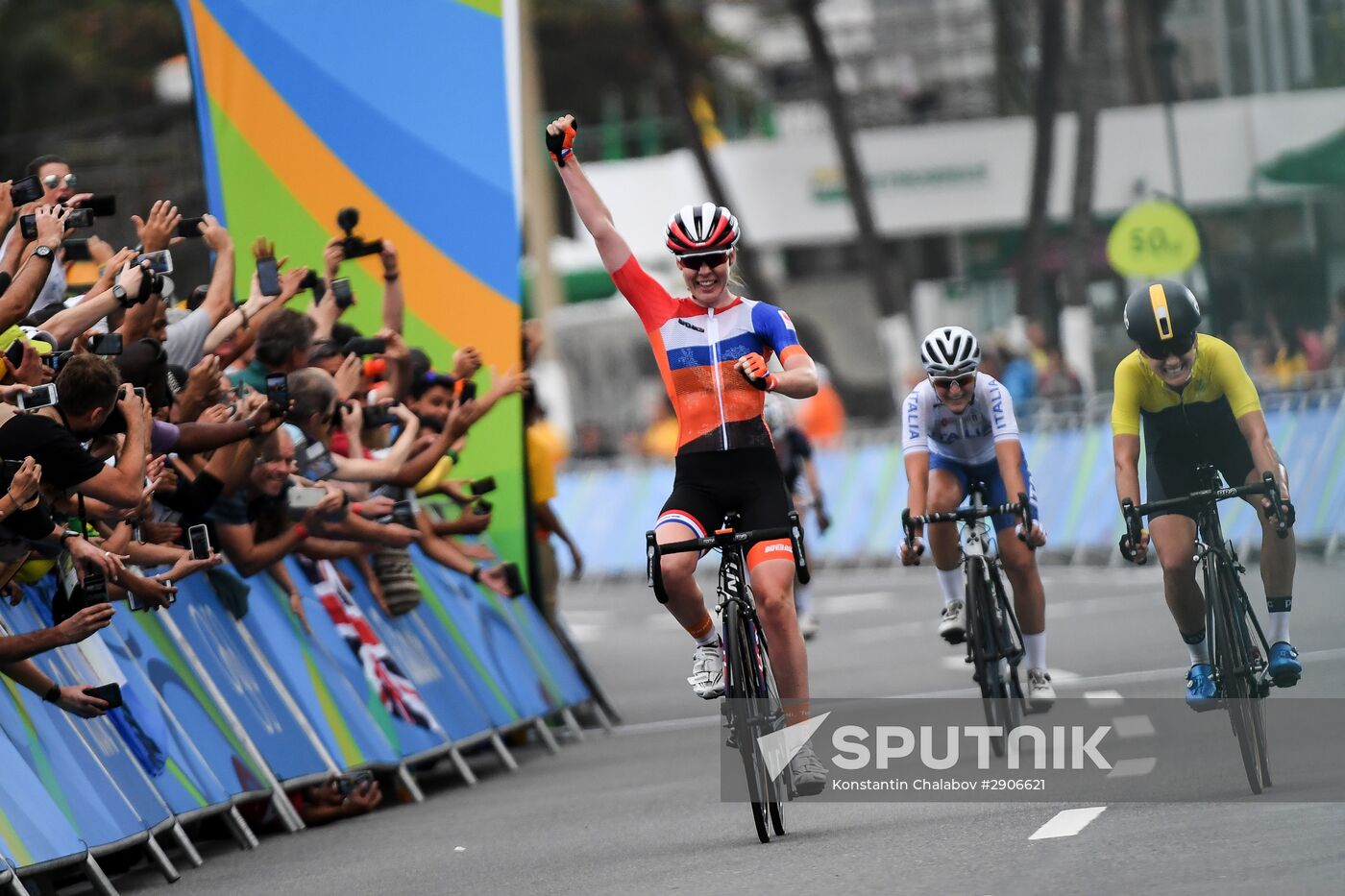 2016 Summer Olympics. Road cycling. Women