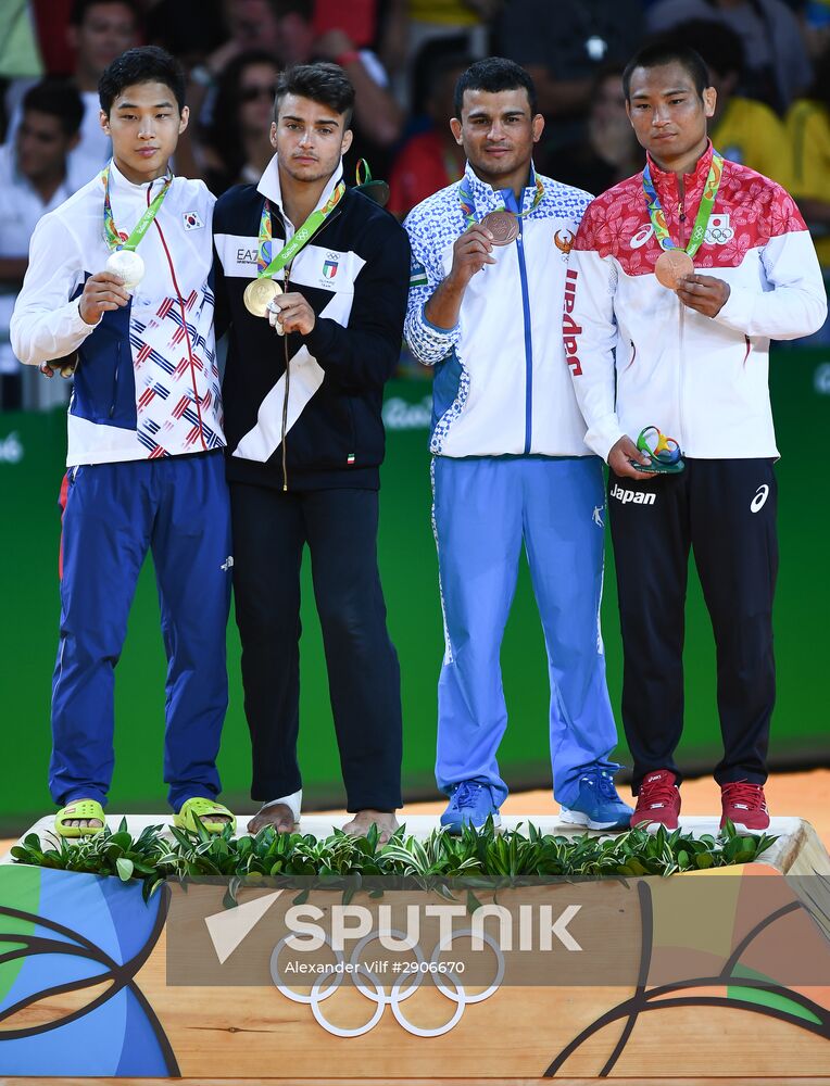 2016 Summer Olympics. Judo. Day Two