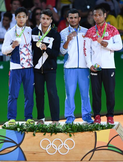 2016 Summer Olympics. Judo. Day Two