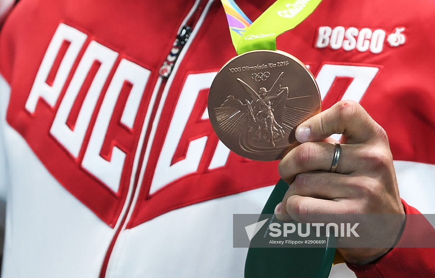 2016 Summer Olympics. Fencing. Men. Foil