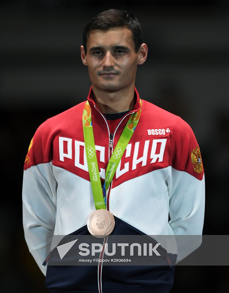2016 Summer Olympics. Fencing. Men. Foil