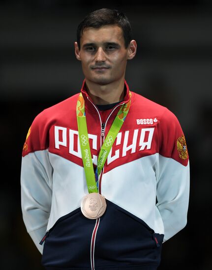 2016 Summer Olympics. Fencing. Men. Foil