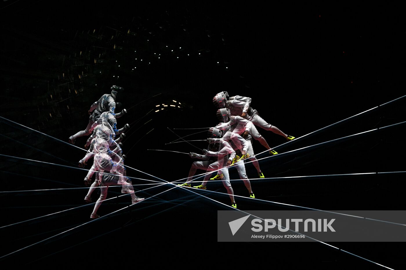 2016 Summer Olympics. Fencing. Men. Foil