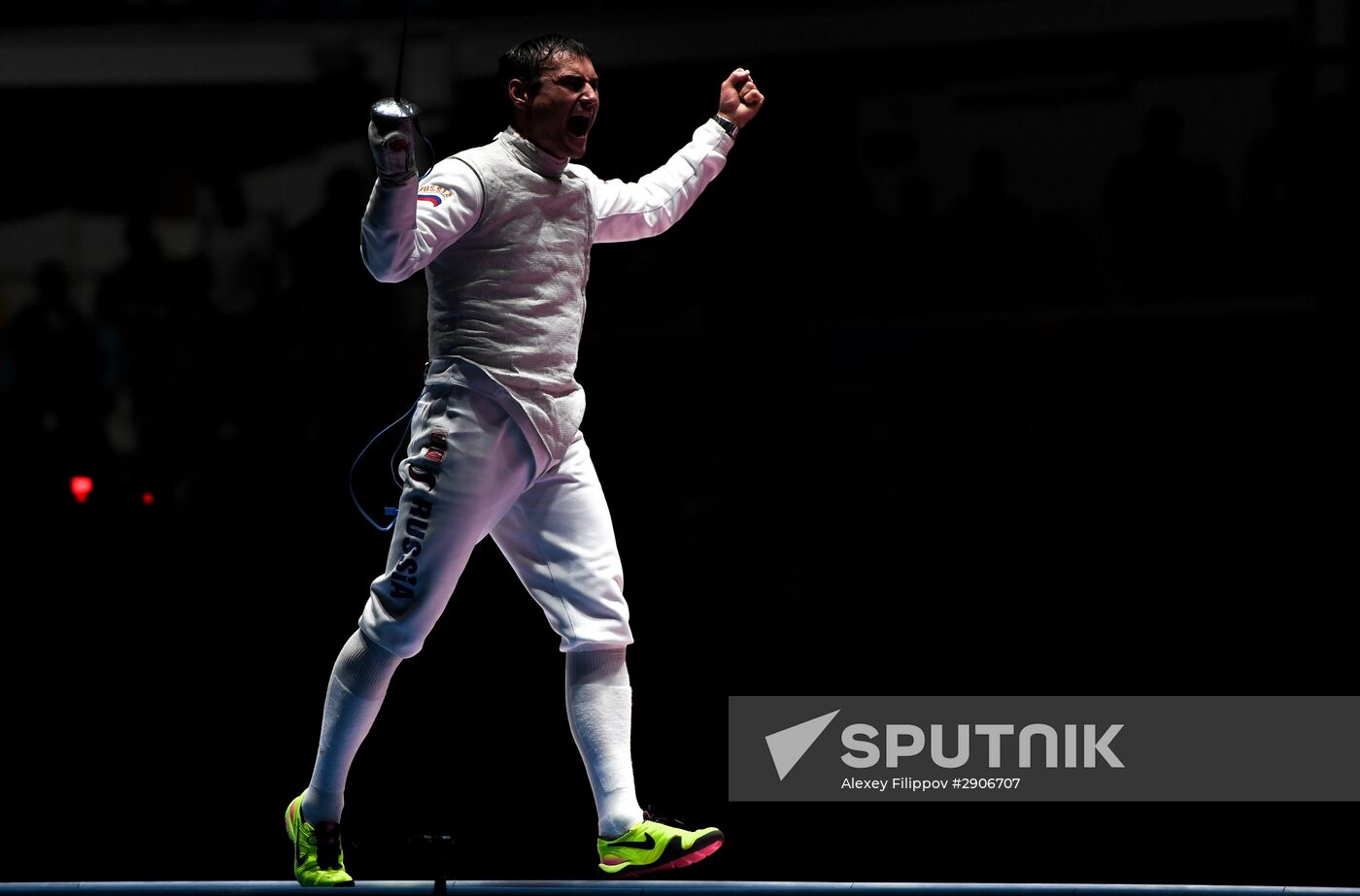 2016 Summer Olympics. Fencing. Men. Foil