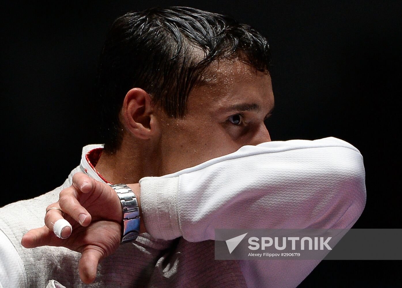 2016 Summer Olympics. Fencing. Men. Foil