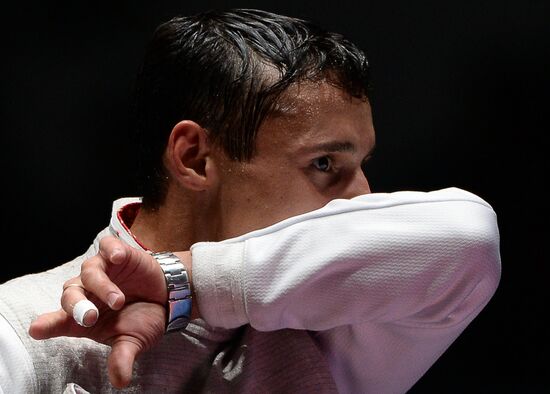 2016 Summer Olympics. Fencing. Men. Foil