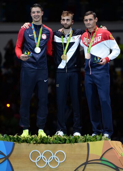 2016 Summer Olympics. Fencing. Men. Foil