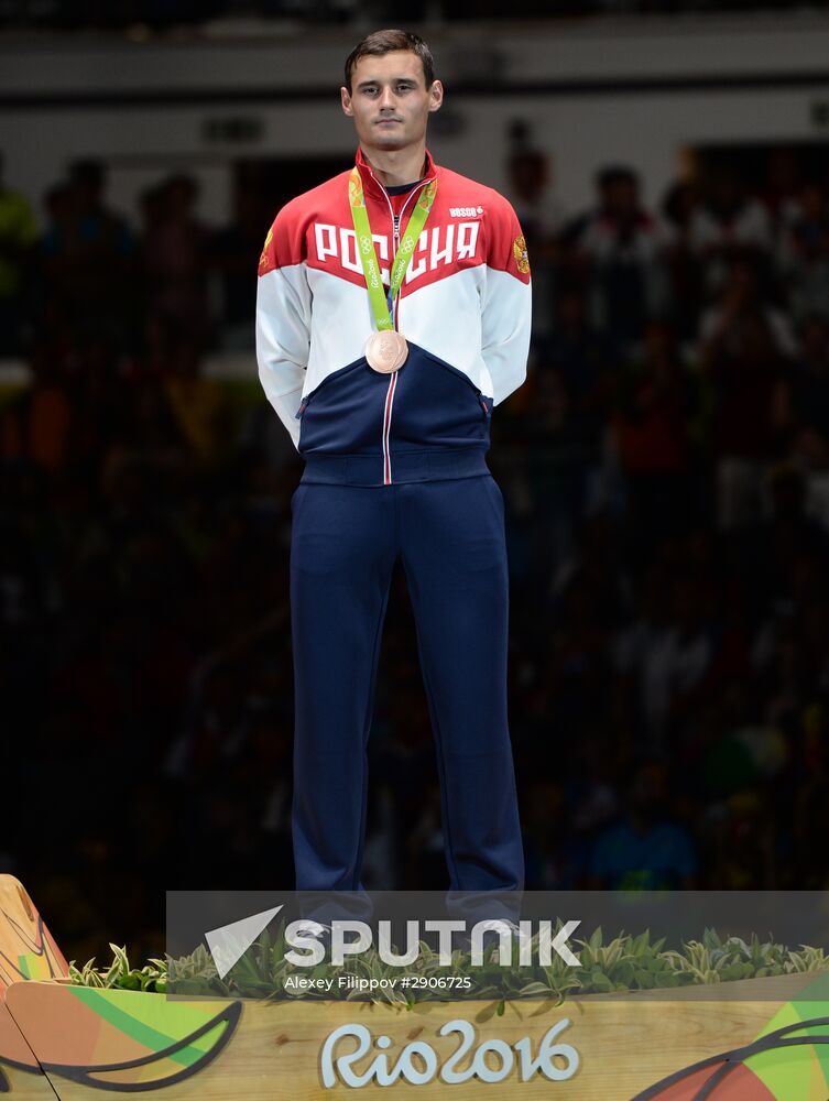 2016 Summer Olympics. Fencing. Men. Foil