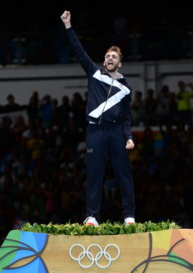 2016 Summer Olympics. Fencing. Men. Foil