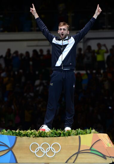 2016 Summer Olympics. Fencing. Men. Foil