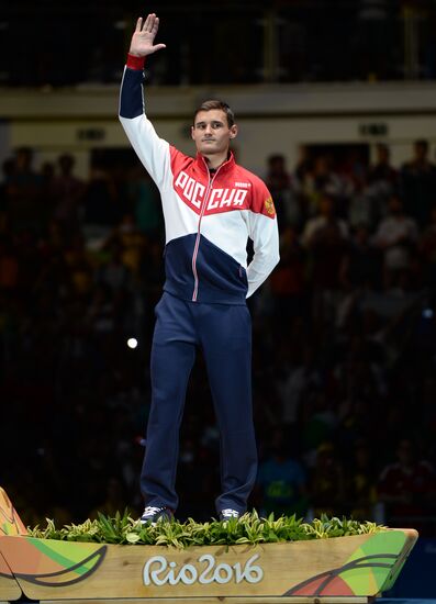 2016 Summer Olympics. Fencing. Men. Foil