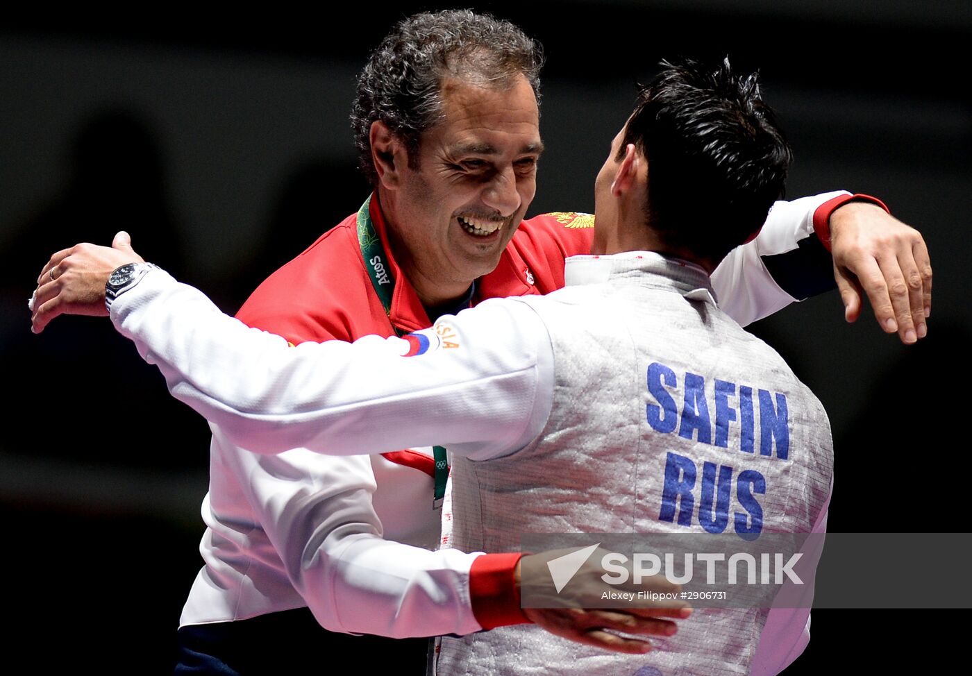 2016 Summer Olympics. Fencing. Men. Foil