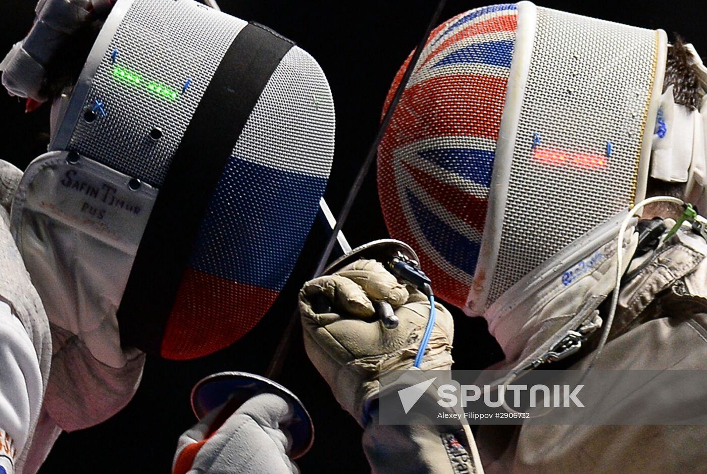 2016 Summer Olympics. Fencing. Men. Foil